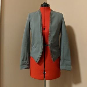 Necessary Objects Mesh Trim Blazer